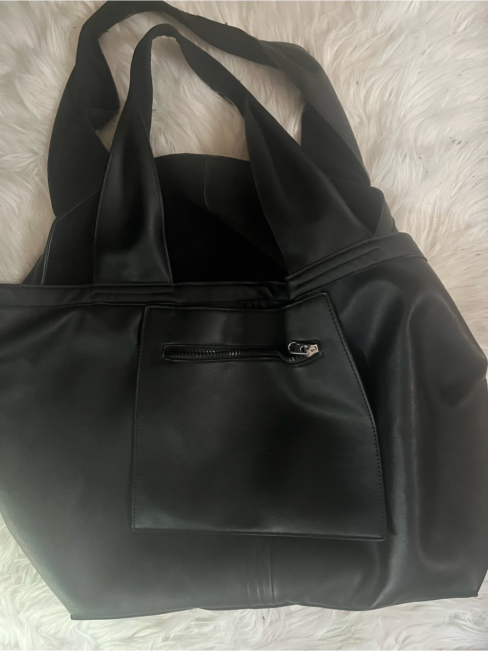 Free People Blair Reversible Vegan Suede Tote